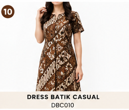 Dress Batik Casual